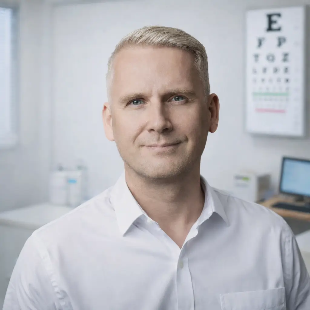 Optometrysta — portret